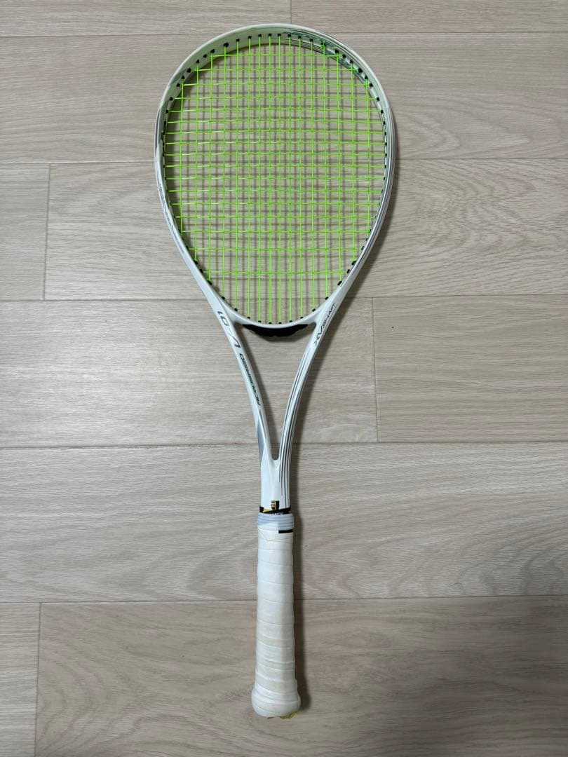 アクロスピード 軟式テニスラケット ホワイト