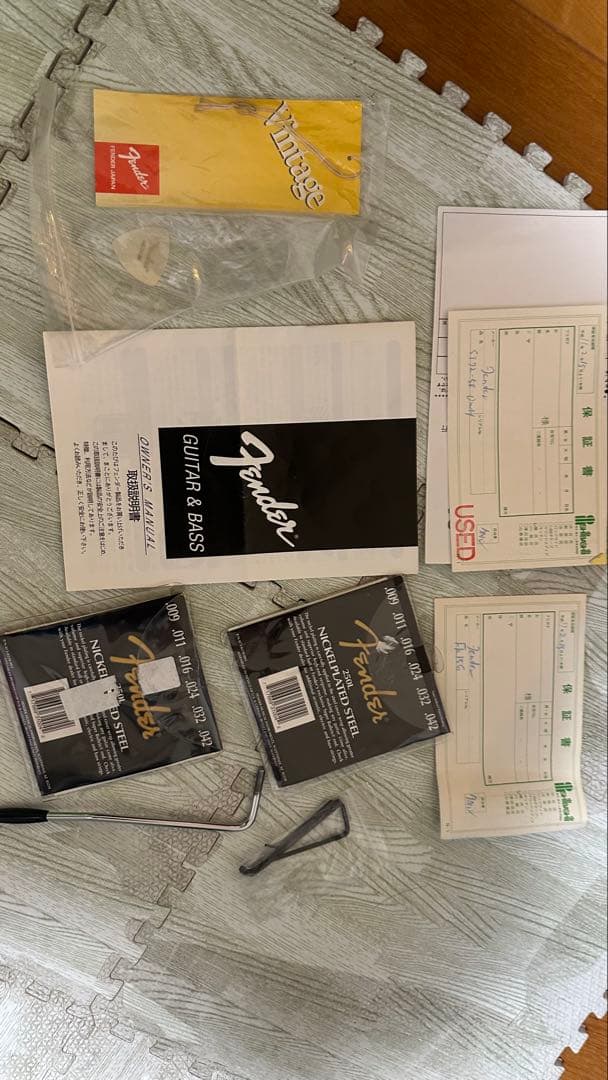 A*G様 Fender Stratocaster アイボリー