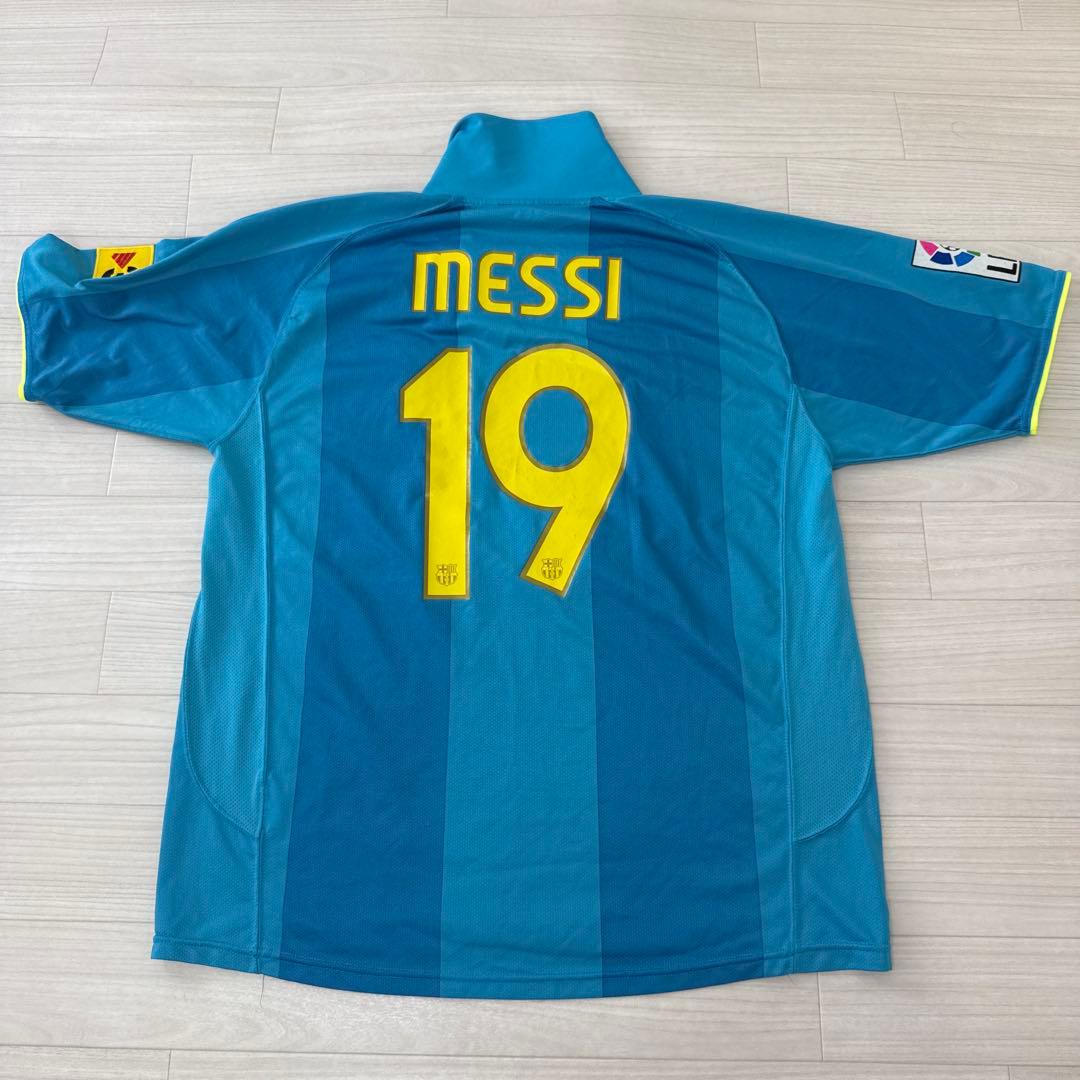 FCバルセロナ　メッシ19番サッカーゲームシャツ