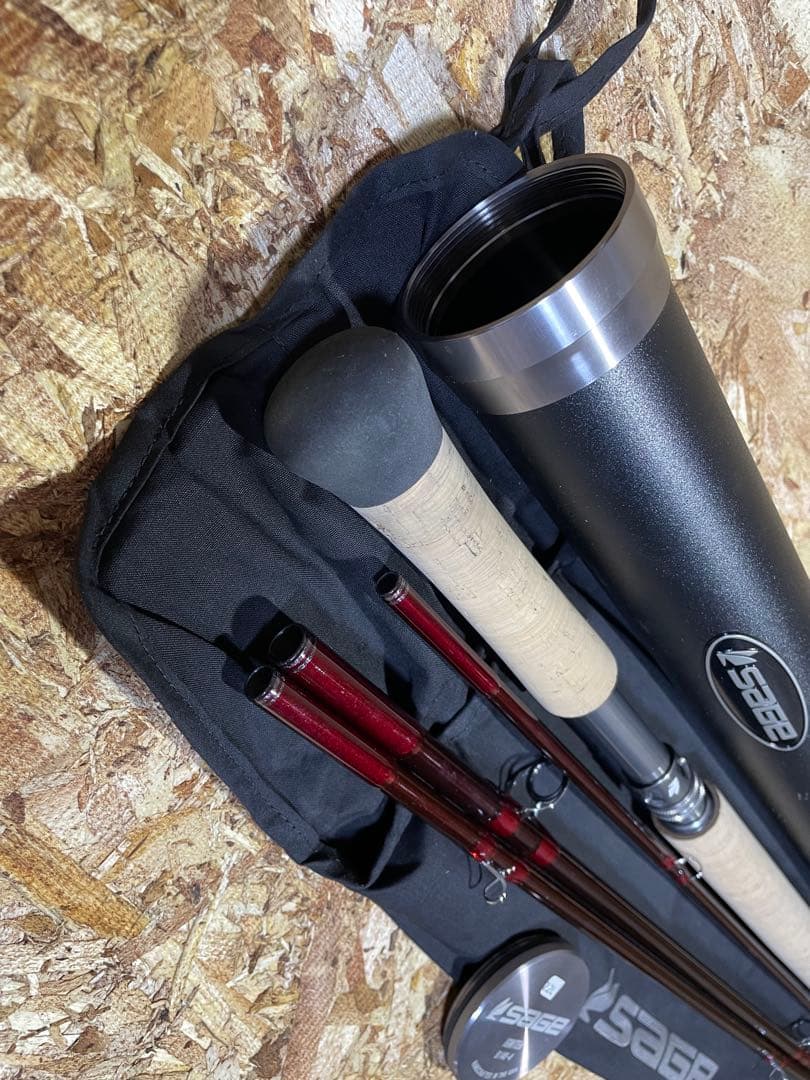 SAGE フライロッド 9# 4ピース キャリーケース付き