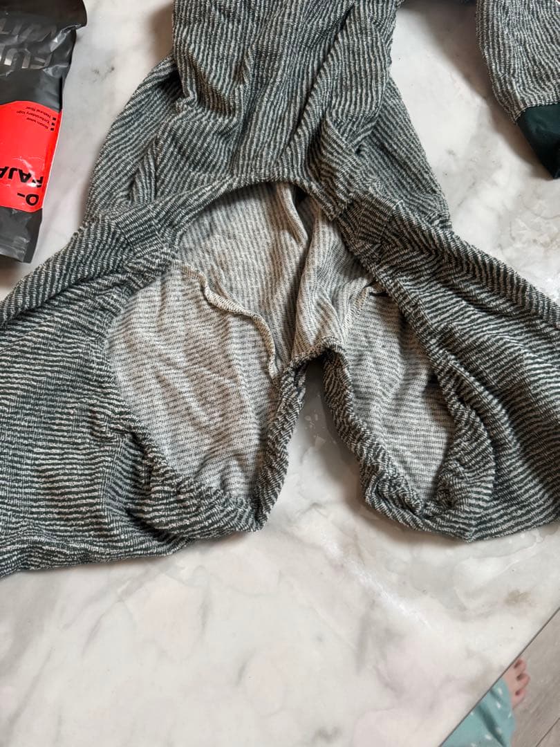 ALPHAICON 犬用パジャマ XL ストライプ柄