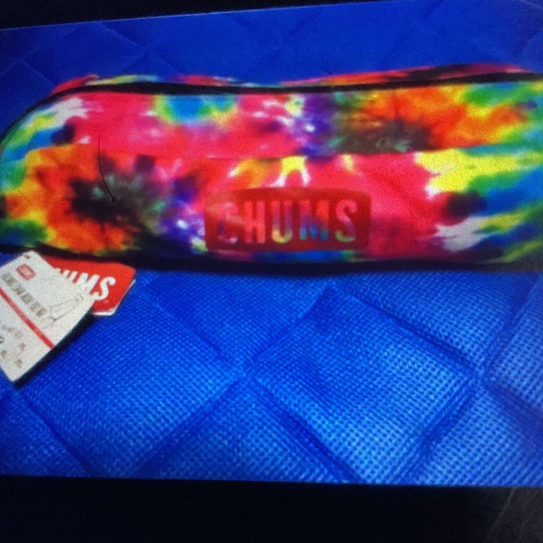 CHUMS ☆タイダイ柄 折りたたみチェア☆