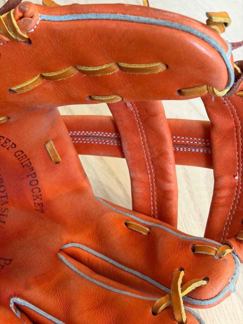 Slugger 久保田スラッガー　軟式グローブ オレンジ
