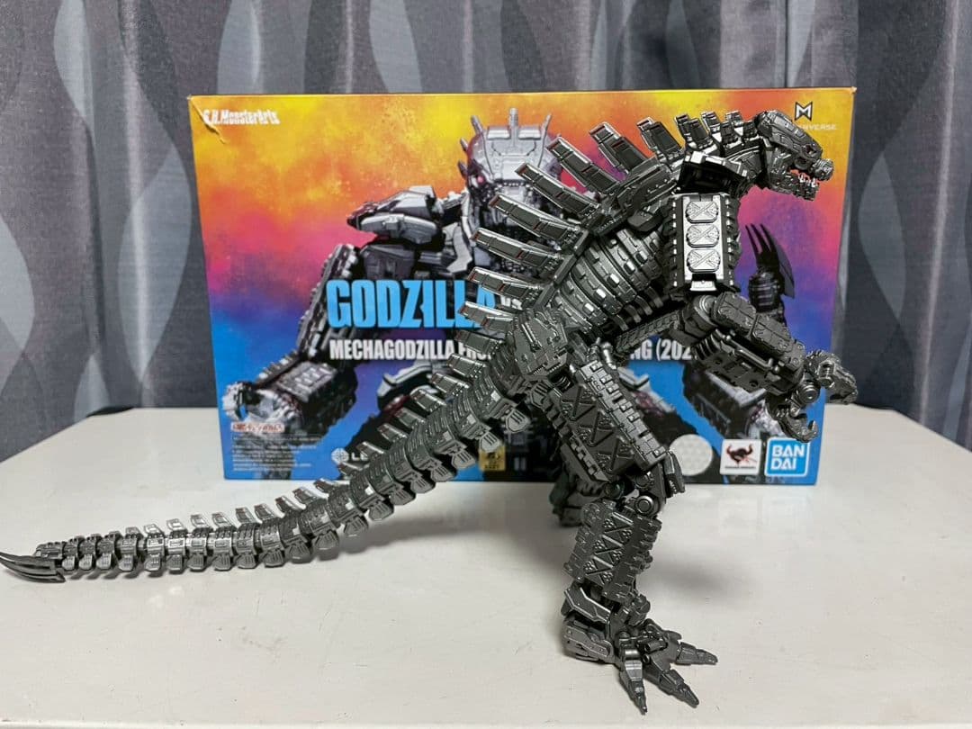 ゴジラ2021&メカゴジラ2021　SH.モンスターアーツ【中古】箱いたみ