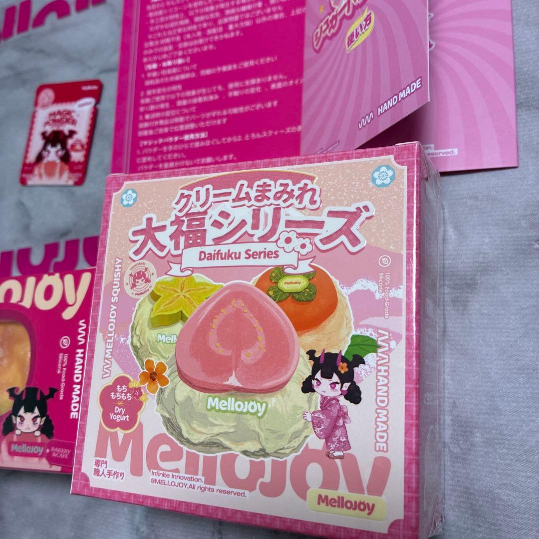 未開封発送　メロジョイ　mellojoy 大福シリーズ　　パンパン　スクイーズ