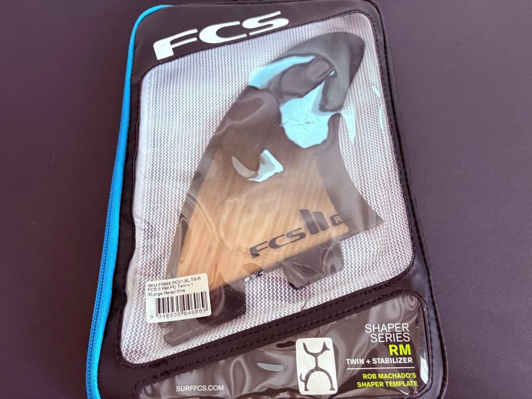 【FCSフィン】ROB MACHADO TWIN+STABILISER FINS
