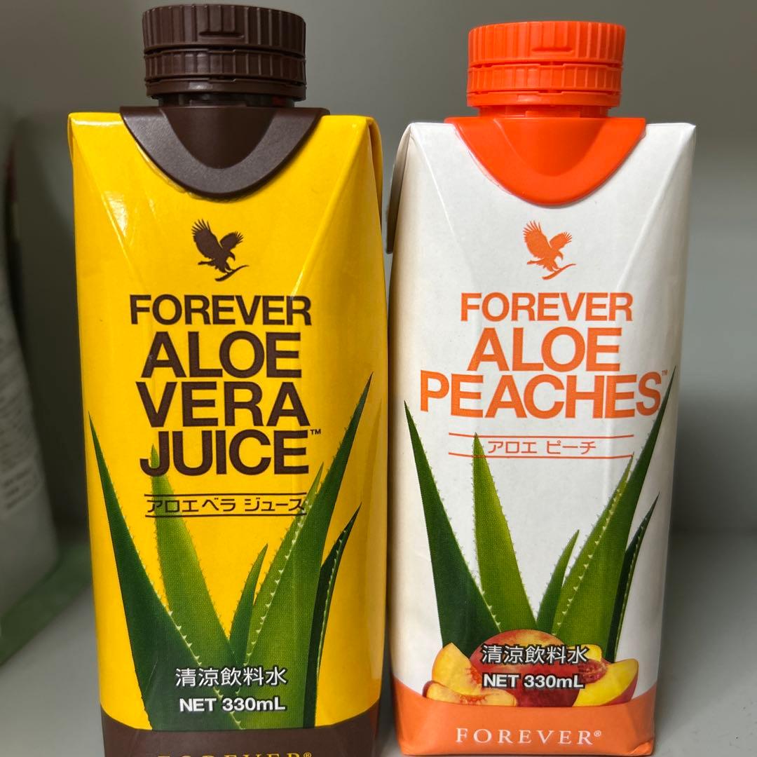 フォーエバーアロエミニ、ピーチ計12本