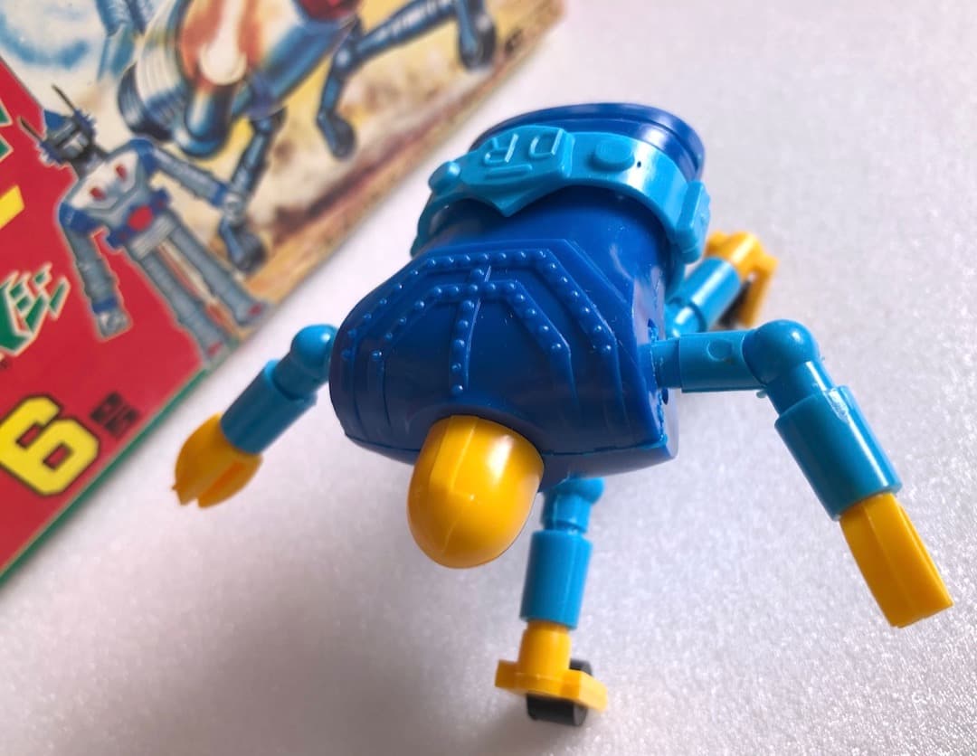 昭和レトロ★ドライガー★アオシマ ミニ合体マシン６号 中古 マッハバロン系