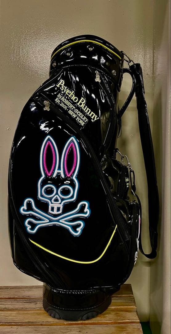 なおとん様⭐︎Psycho Bunny NEON キャディーバッグ