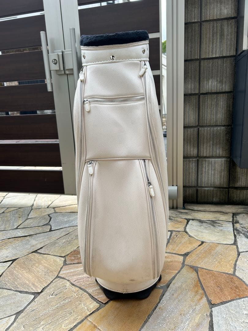 ゴルフ　キャディバック　テスタルテ　TESTARTE 白