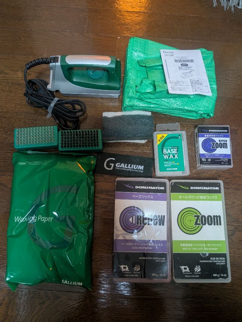 GALLIUM スキー・スノーボード ワックス、アイロン、フルセット