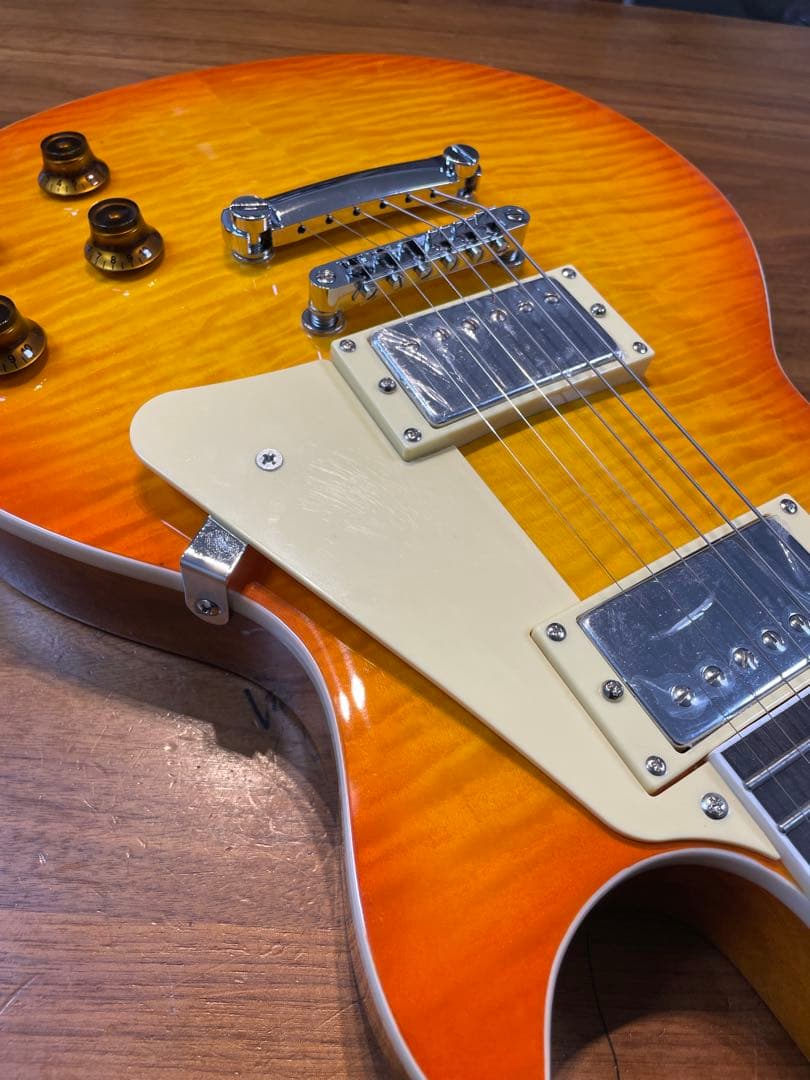 1点限り　バリトラ杢　1958LesPaul 　レスポール　レプリカ