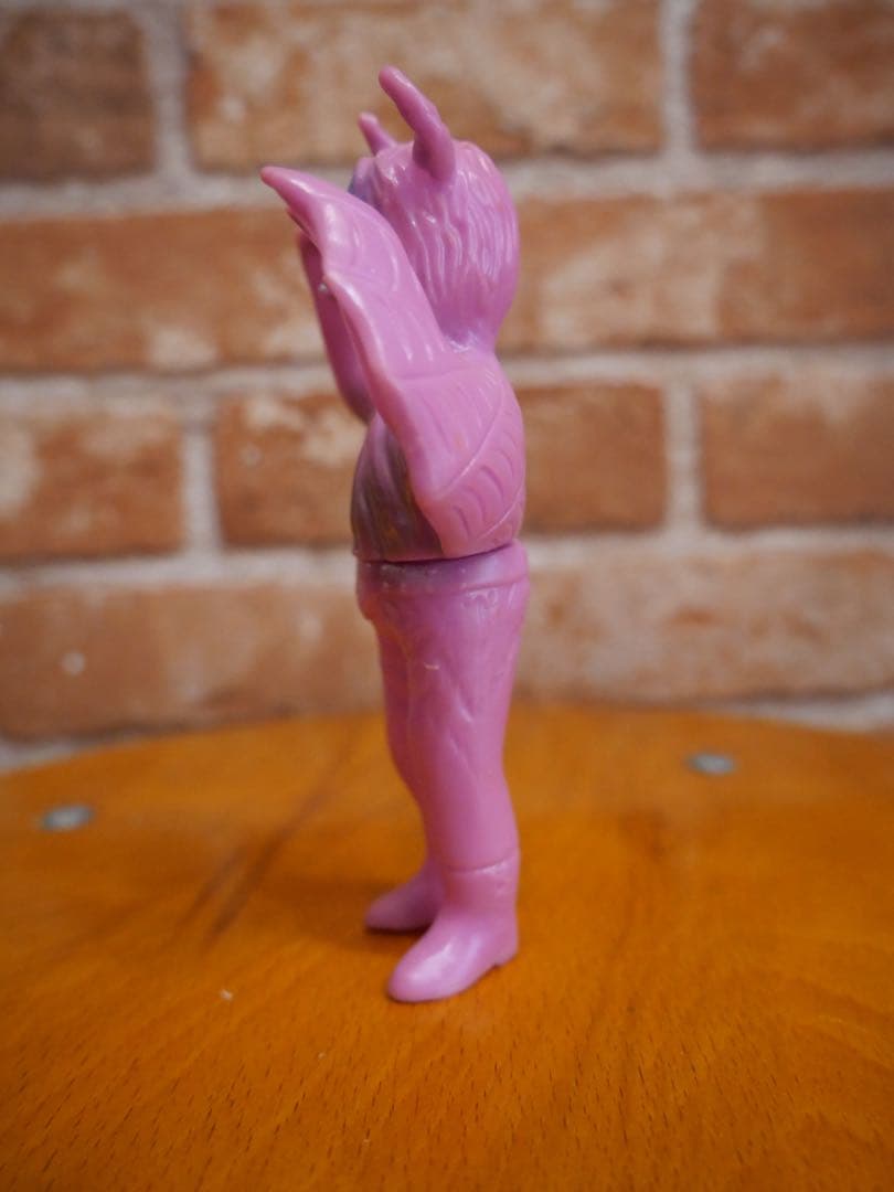 当時物・超激レア　仮面ライダー　ショッカー怪人　蜘蛛男　クモ男　珍色ミニソフビ