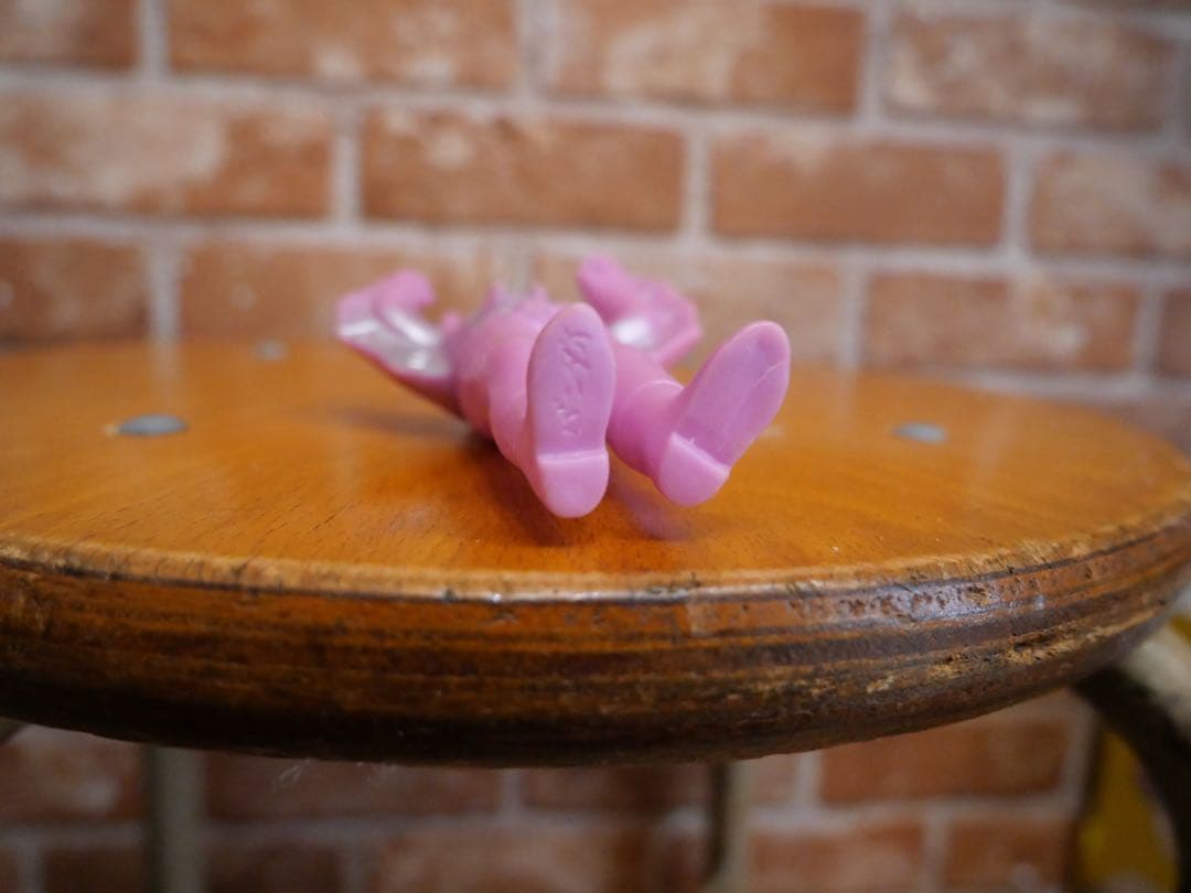 当時物・超激レア　仮面ライダー　ショッカー怪人　蜘蛛男　クモ男　珍色ミニソフビ