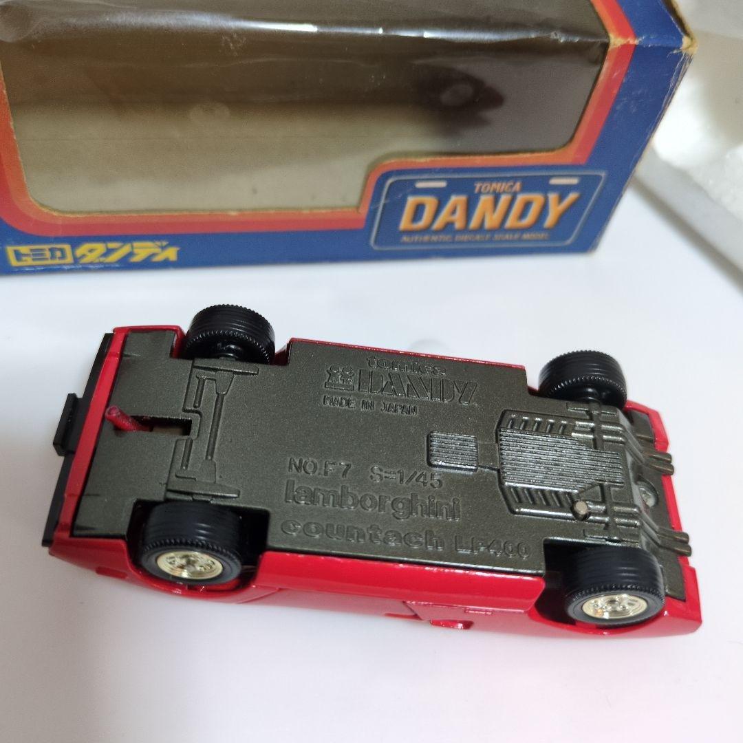 昭和レトロ　トミカダンディ　F07 ランボルギーニ　カウンタック　LP400