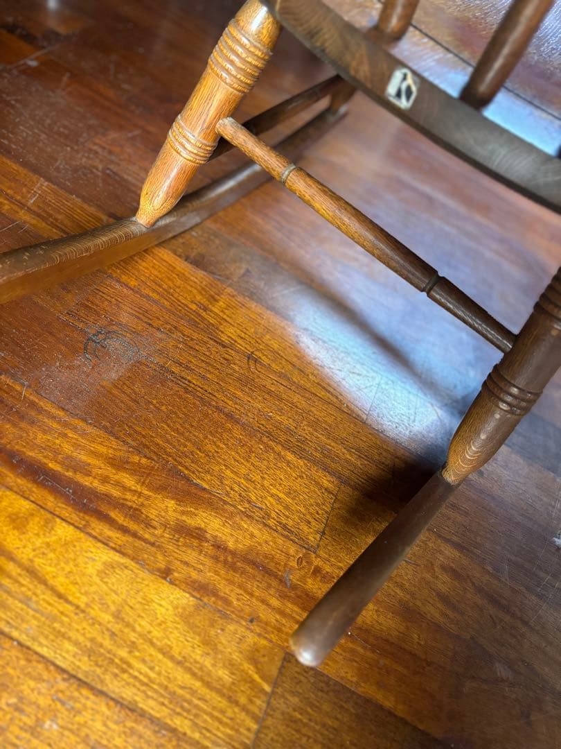 引き取り限定価格　飛騨産業 キツツキ 木製 ロッキングチェア