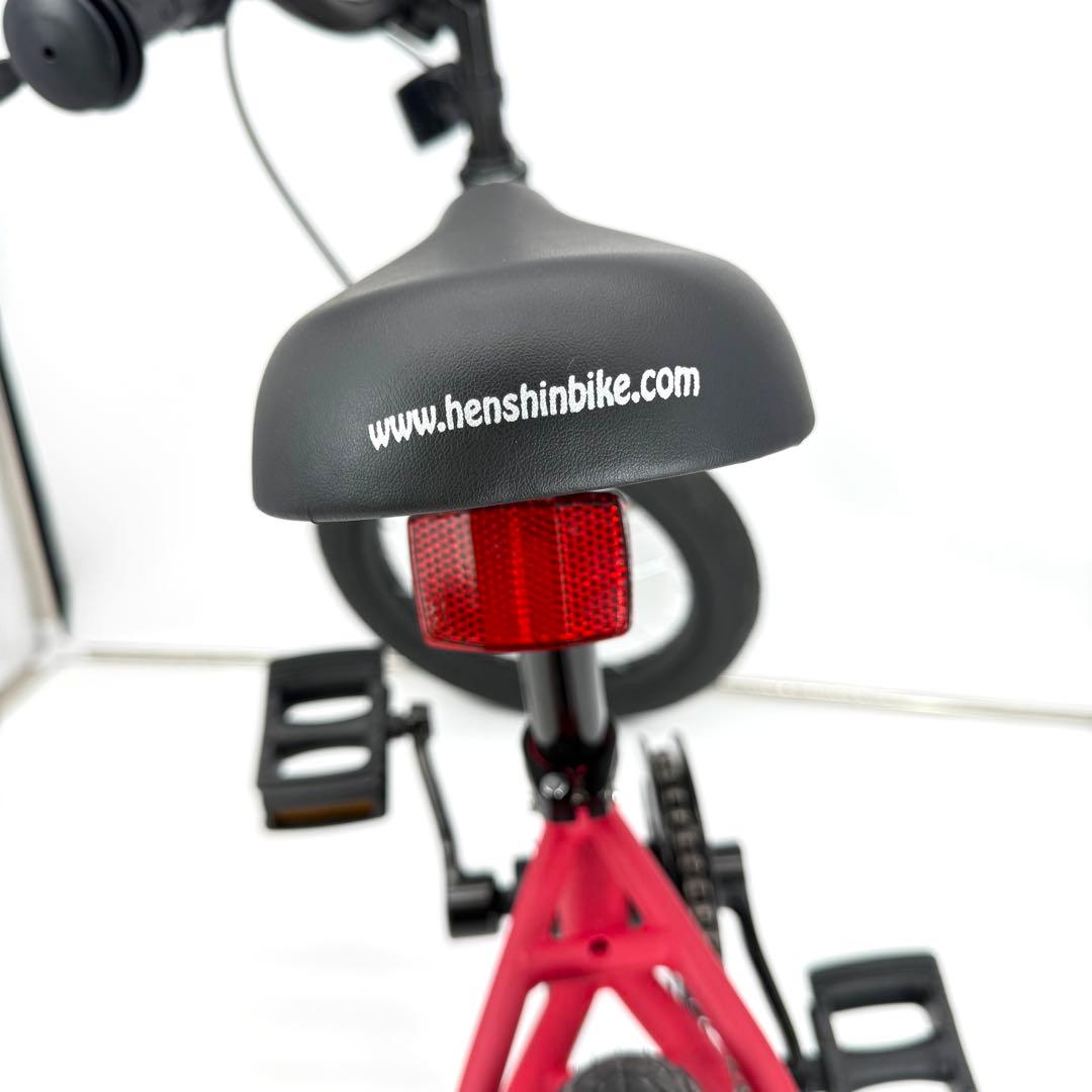 【美品】へんしんバイク C14 ストライダー　赤　レッド　自転車