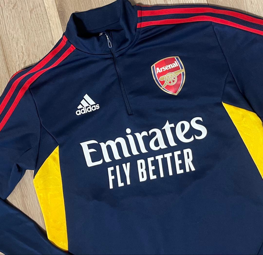 adidas アーセナル　Arsenal トレーニングトップ　中古　国内M