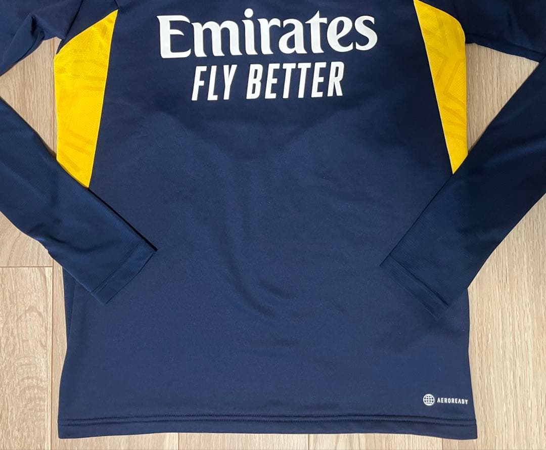 adidas アーセナル　Arsenal トレーニングトップ　中古　国内M