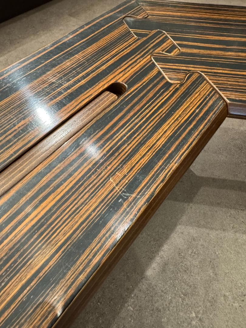 thearth ざぁーす　ヘキサテーブル　黒しま次郎