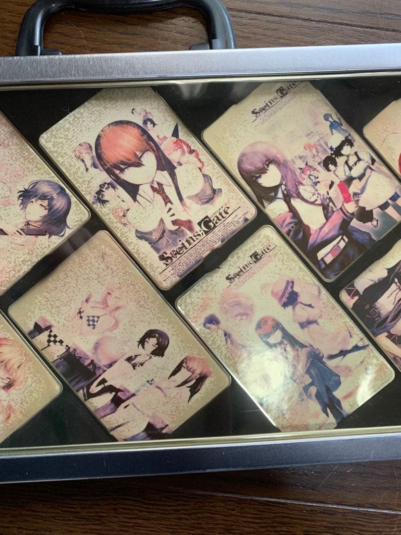 【希少】 【日焼け大】シュタインズゲート プライズ カードミラー