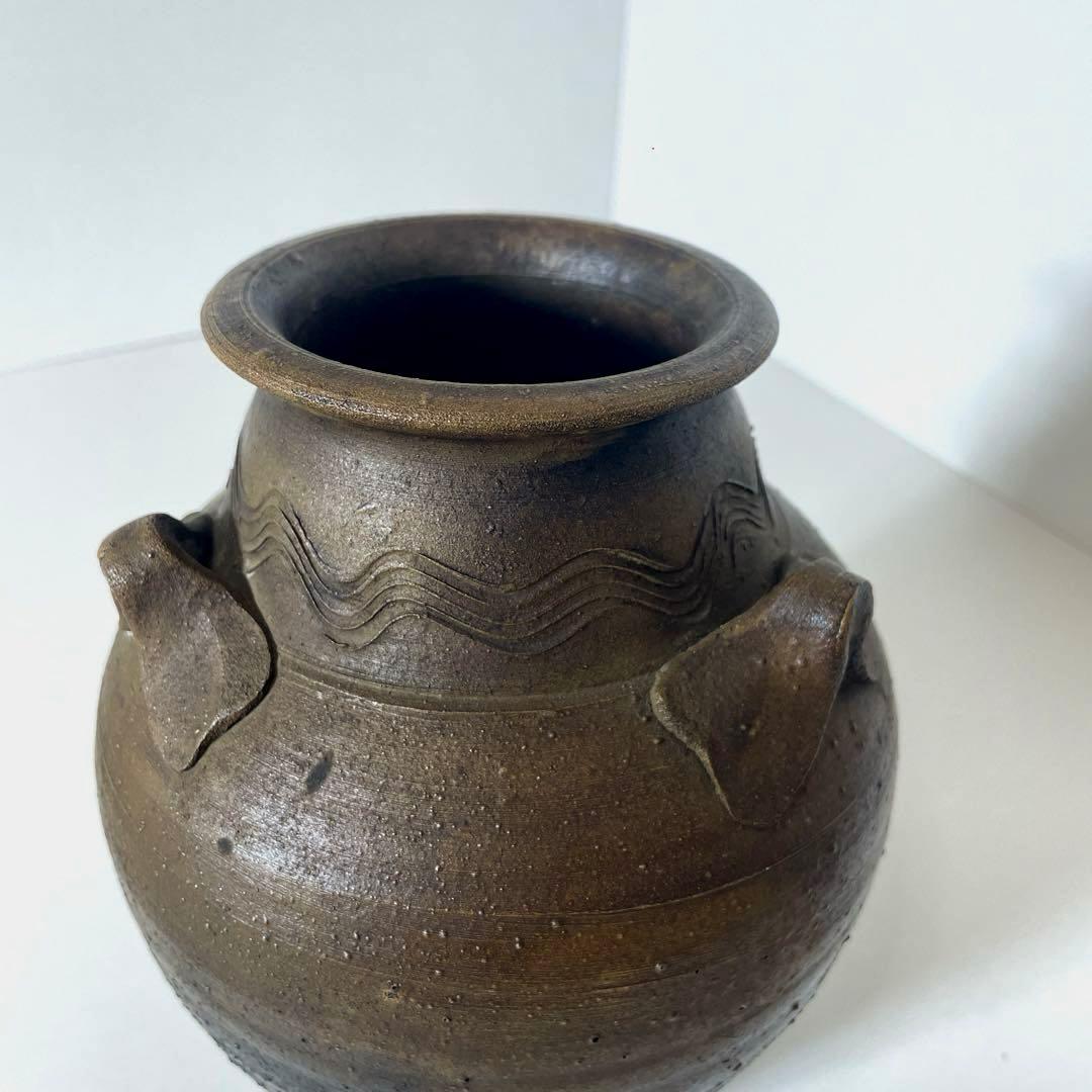 #XG330時代物・呂宋壺・三耳壺・茶壺・茶道具・骨董・アンティーク