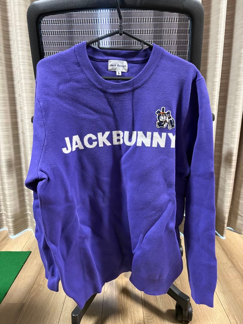 Jack Bunny!! ドラえもん 紫色 セーター サイズ6