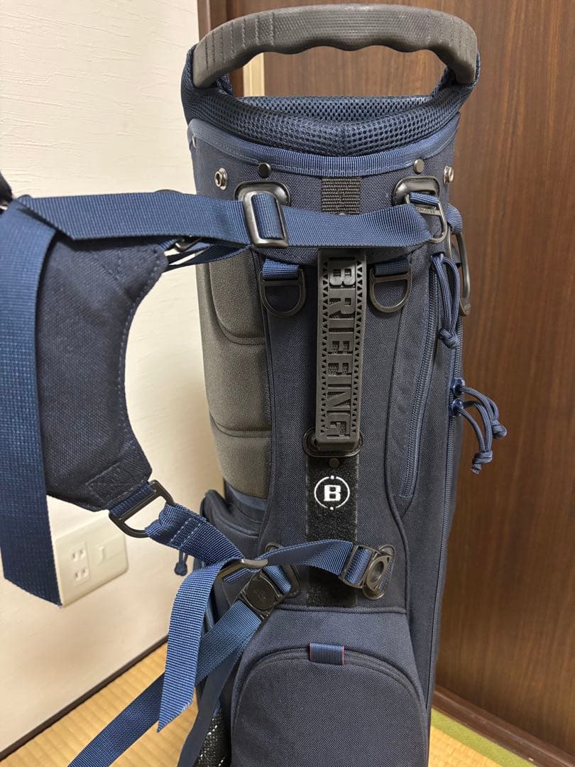 ブリーフィングCR-04 #02 ネイビー キャディバッグ