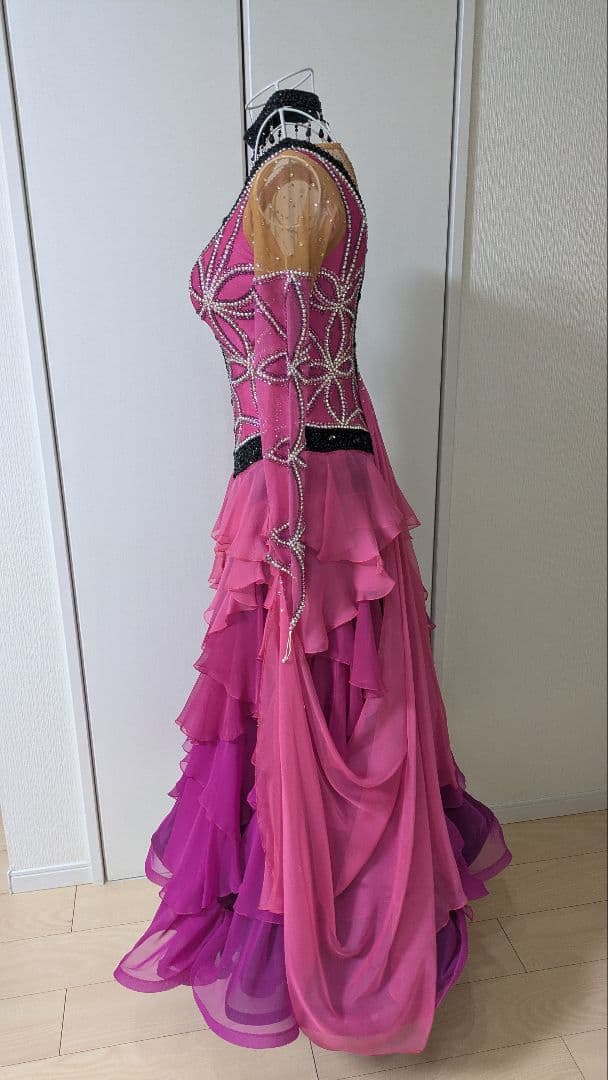 社交ダンス　スタンダードドレス　フジタ製