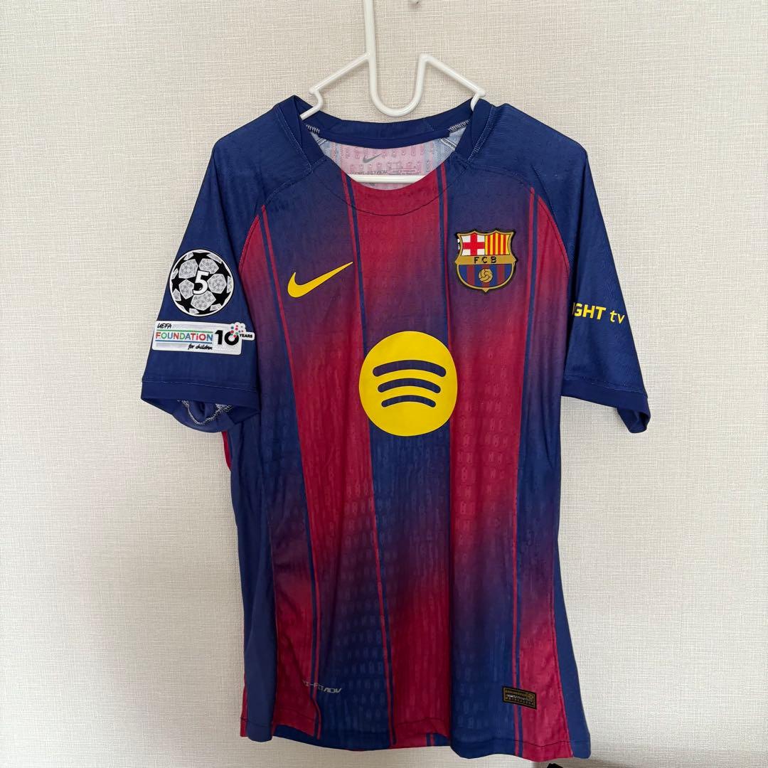 ヤマル ユニフォーム バルセロナ M CLパッチ 新品