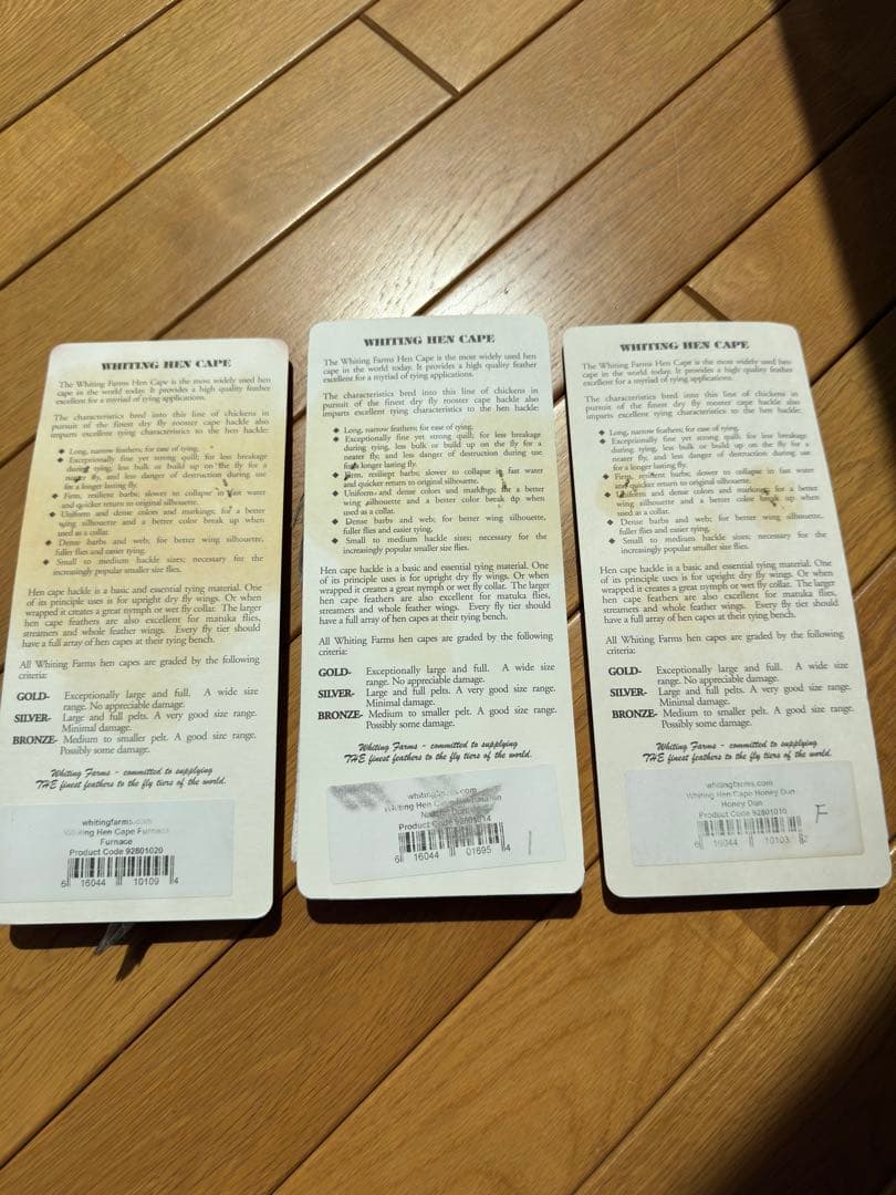 WHITING ヘンネック　未使用品3枚セット