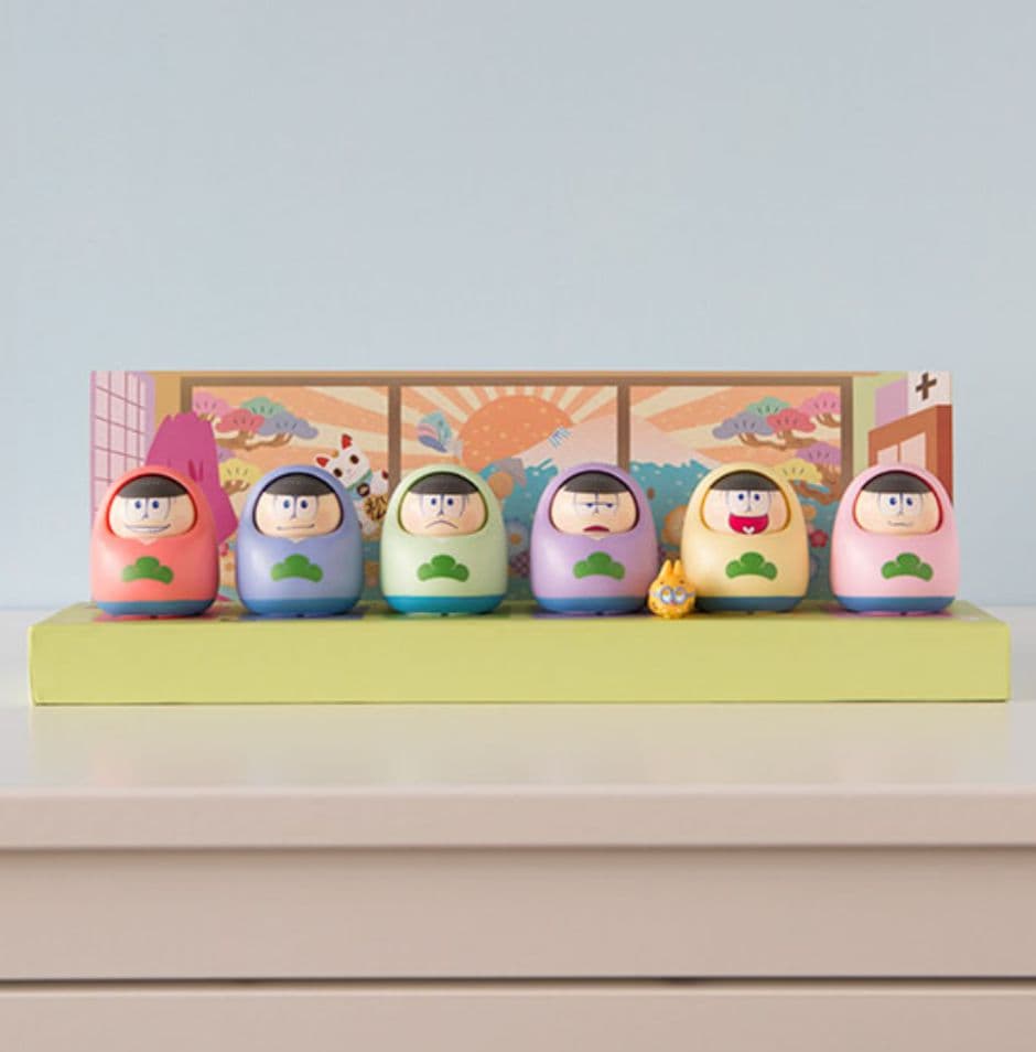 おそ松さん　うなずきん　6つ子セット　おそ松　カラ松　チョロ松　一松　十四松