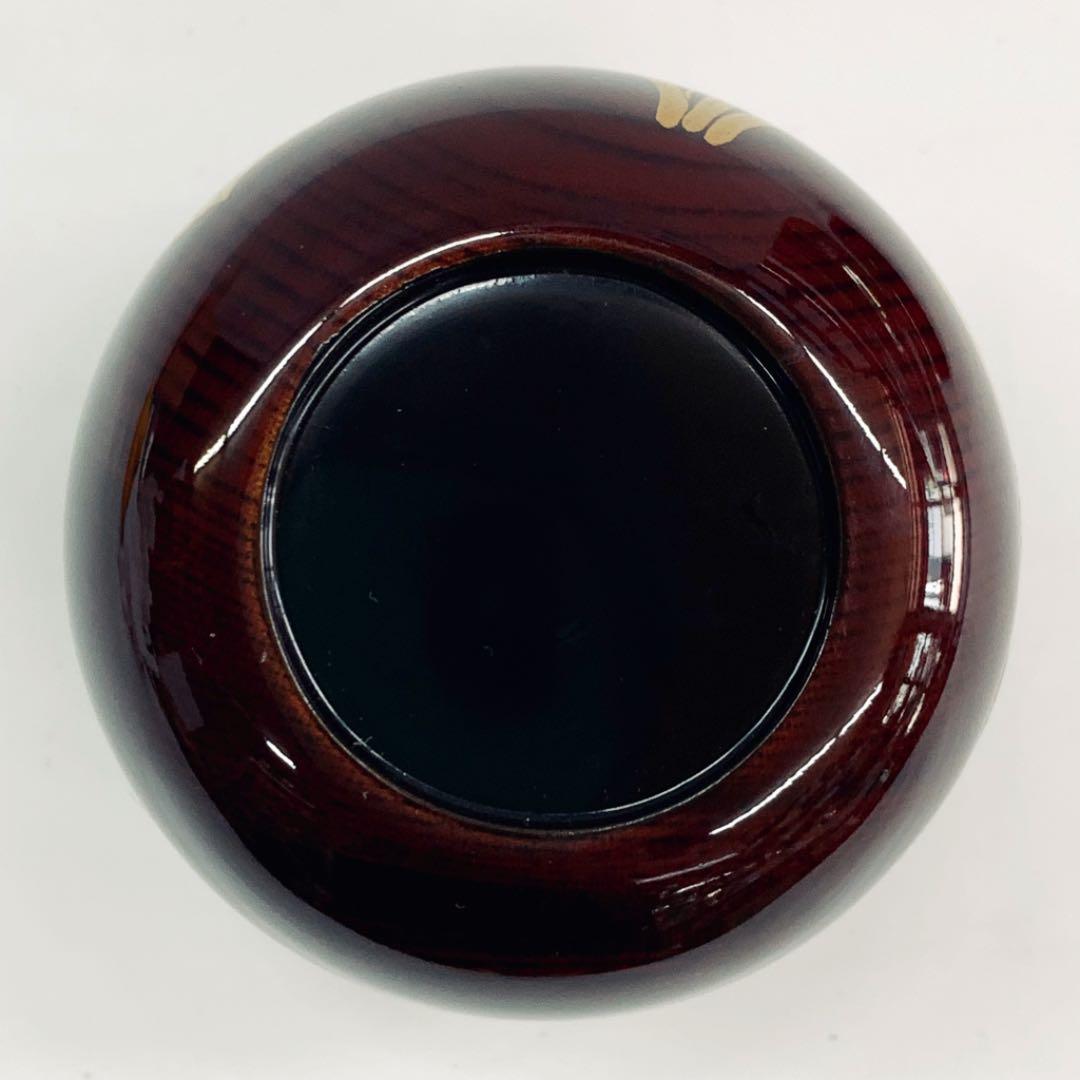 【棗　夕顔絵】新井司峰　共箱