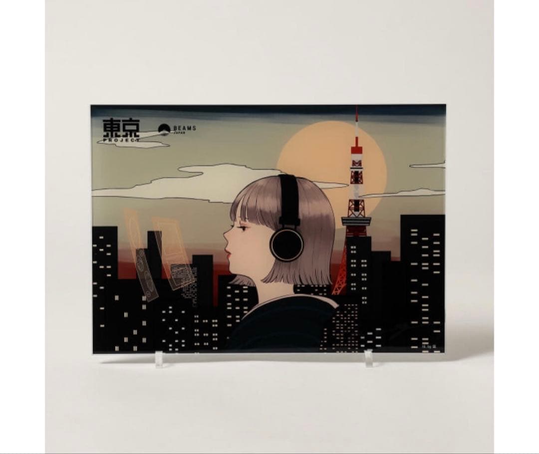 BEAMS JAPAN × 凪 TOKYO CULTURE アクリル アート