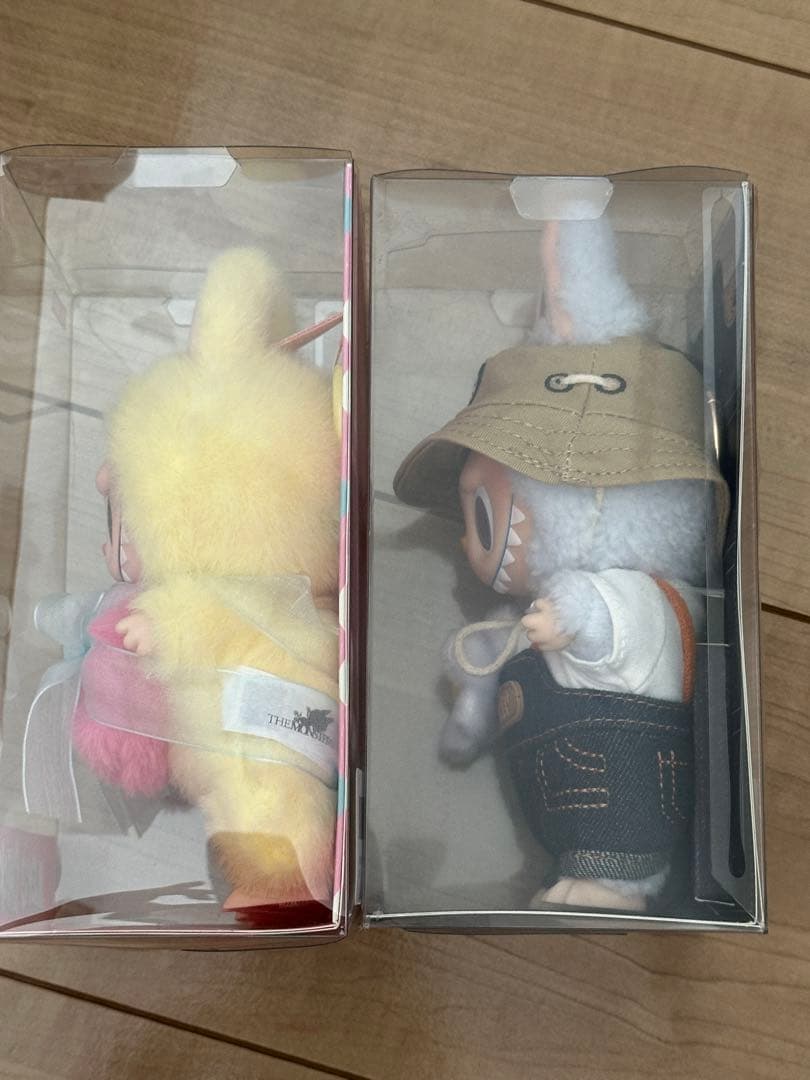 LABUBU ぬいぐるみペンダント POP MART 2個セット