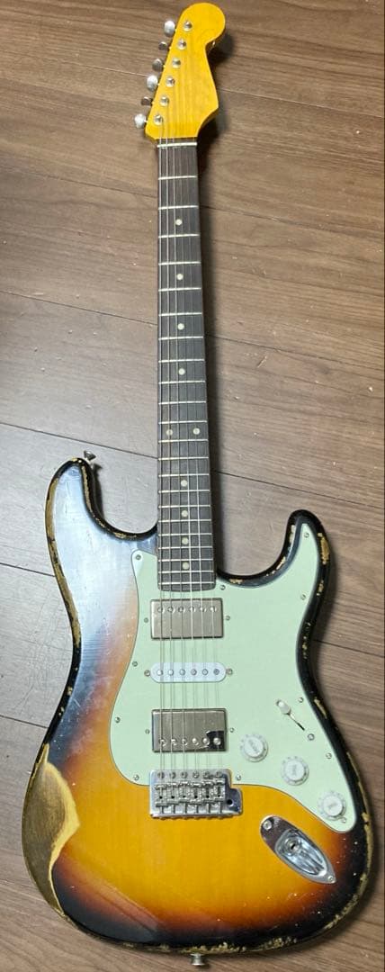 現状品 コンポギター MJTボディ allpartsネック ギブソンピックアップ