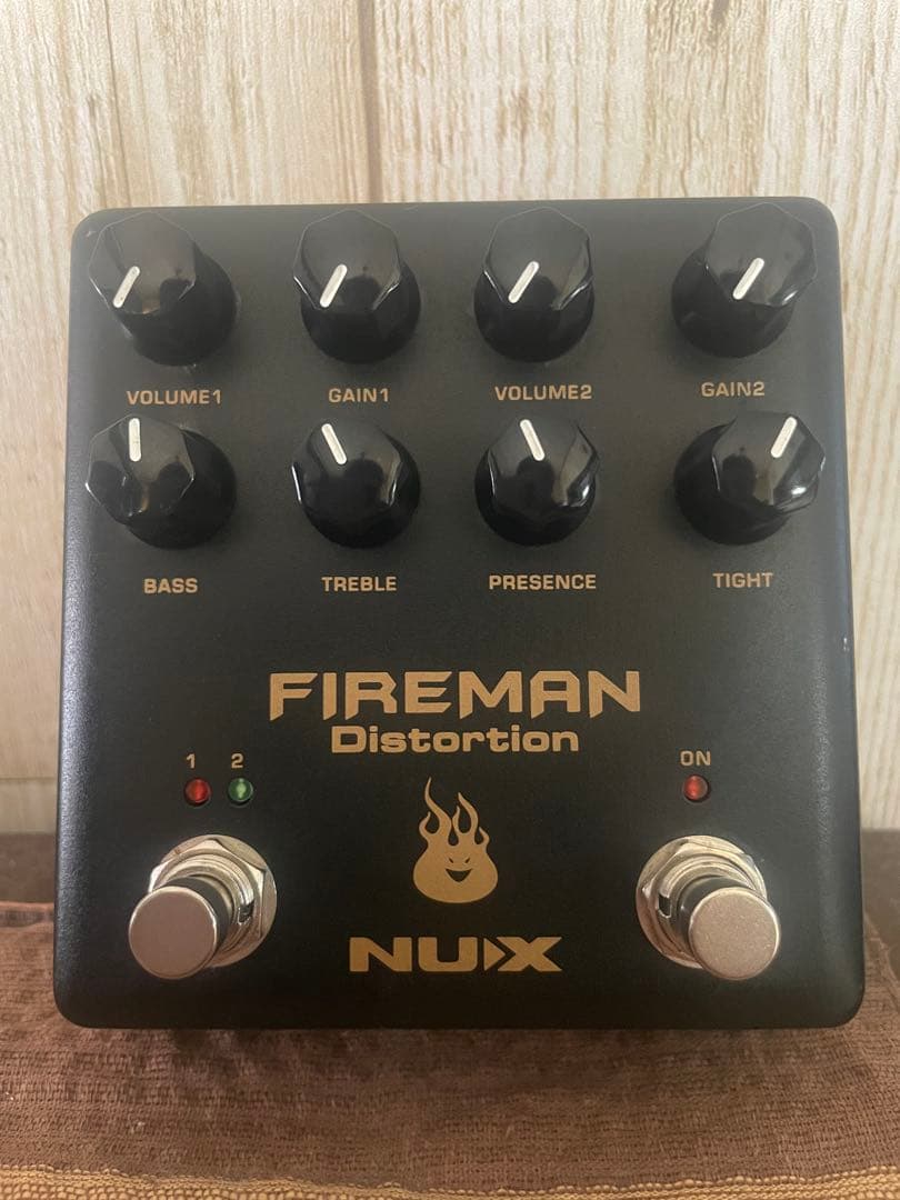 NUX FIREMAN Distortion ギターエフェクター