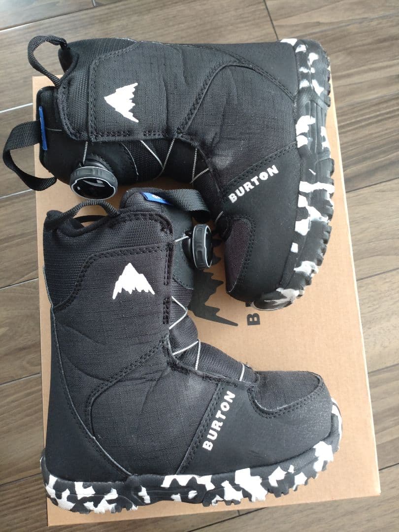 BOAシステム 子ども用スノーボードブーツ ブラック