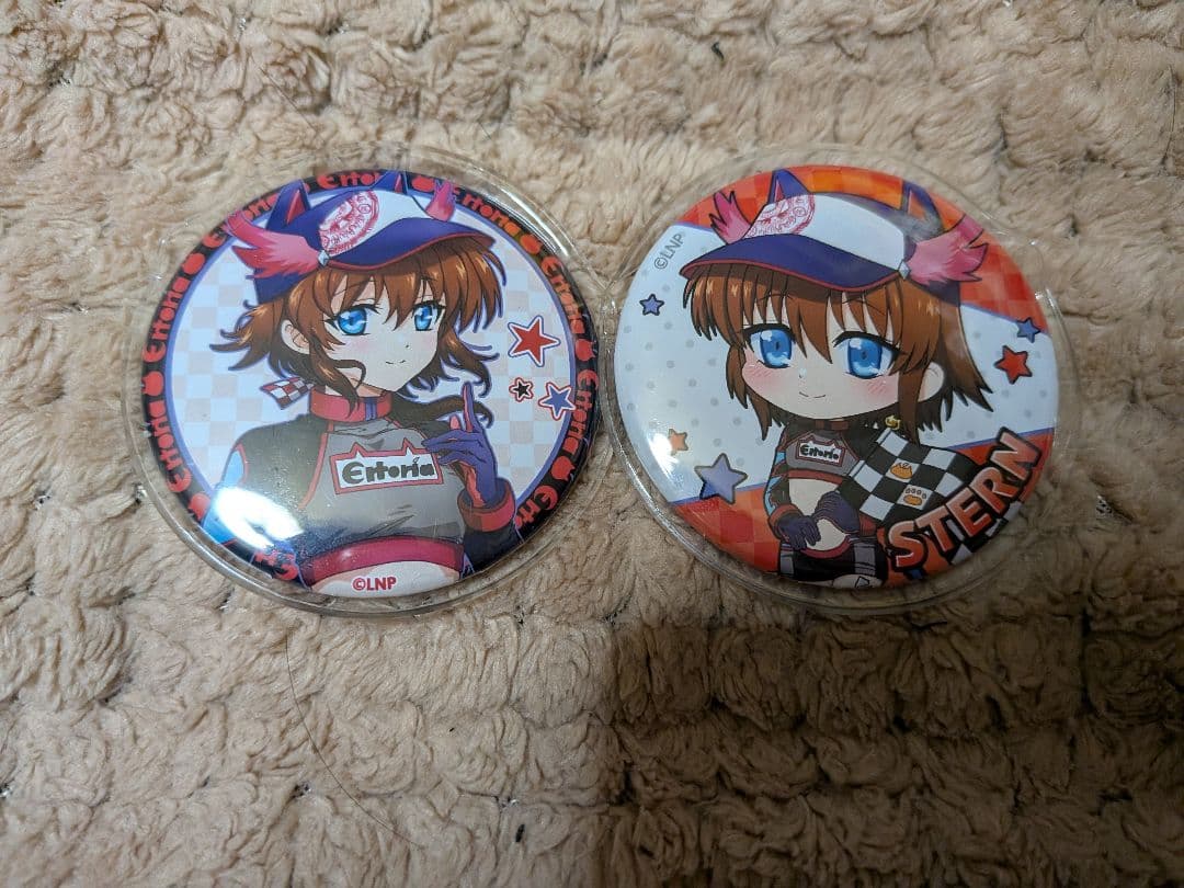 リリカルなのは　スピードくじ　缶バッジ　全12種コンプリートセット　ロフト