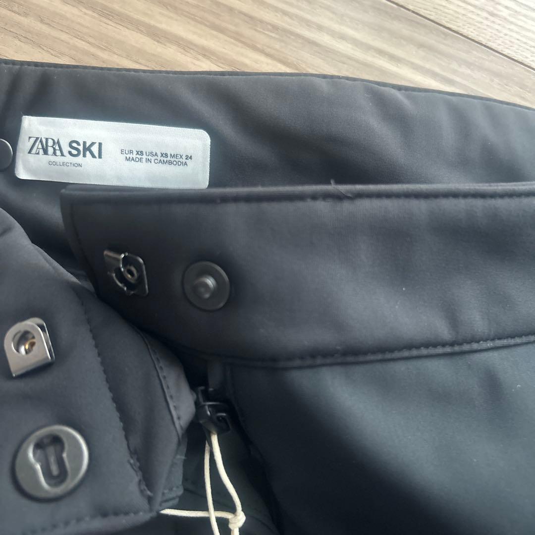 新品 ZARA スキーウェア Ski Collection XS フレアパンツ