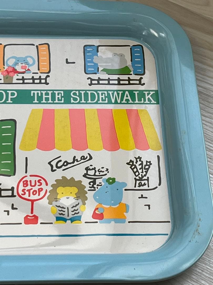 昭和レトロ　1983年　トリップトゥーワンダーランド　トレイ　お盆　レア　希少