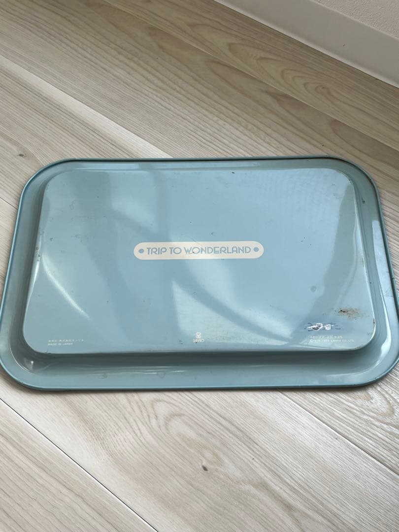 昭和レトロ　1983年　トリップトゥーワンダーランド　トレイ　お盆　レア　希少