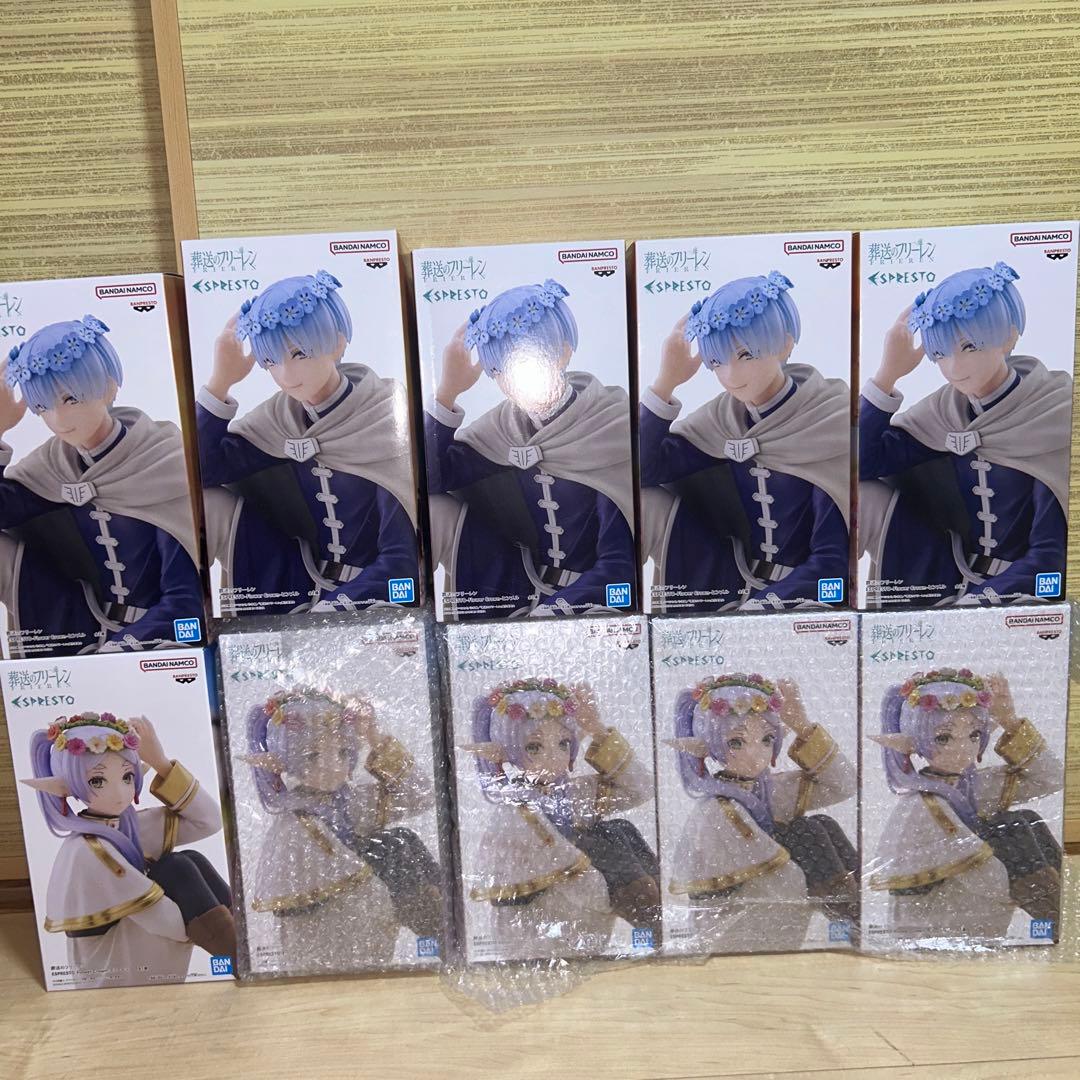 葬送のフリーレン　フィギュア　ESPRESTO　ヒンメル フリーレン 各種5個