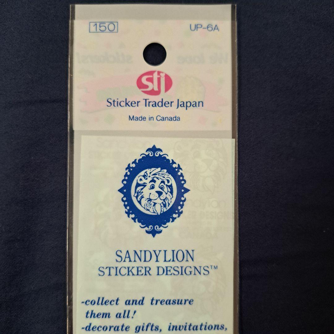 SANDYLION 新品未開封 オーロラ くま ベア スポーツ シール 希少