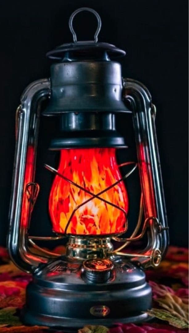 津軽びいどろ　ランタングローブ　 【紅葉】　Type1　DIRECTION