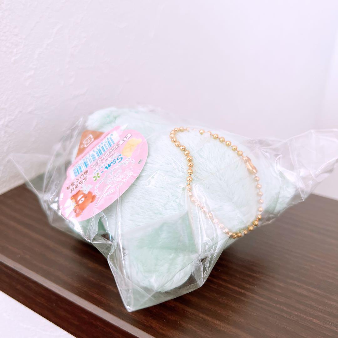 コリラックマとチャイロイコグマのハッピーアイスクリームテーマ　ぶらさげぬいぐるみ