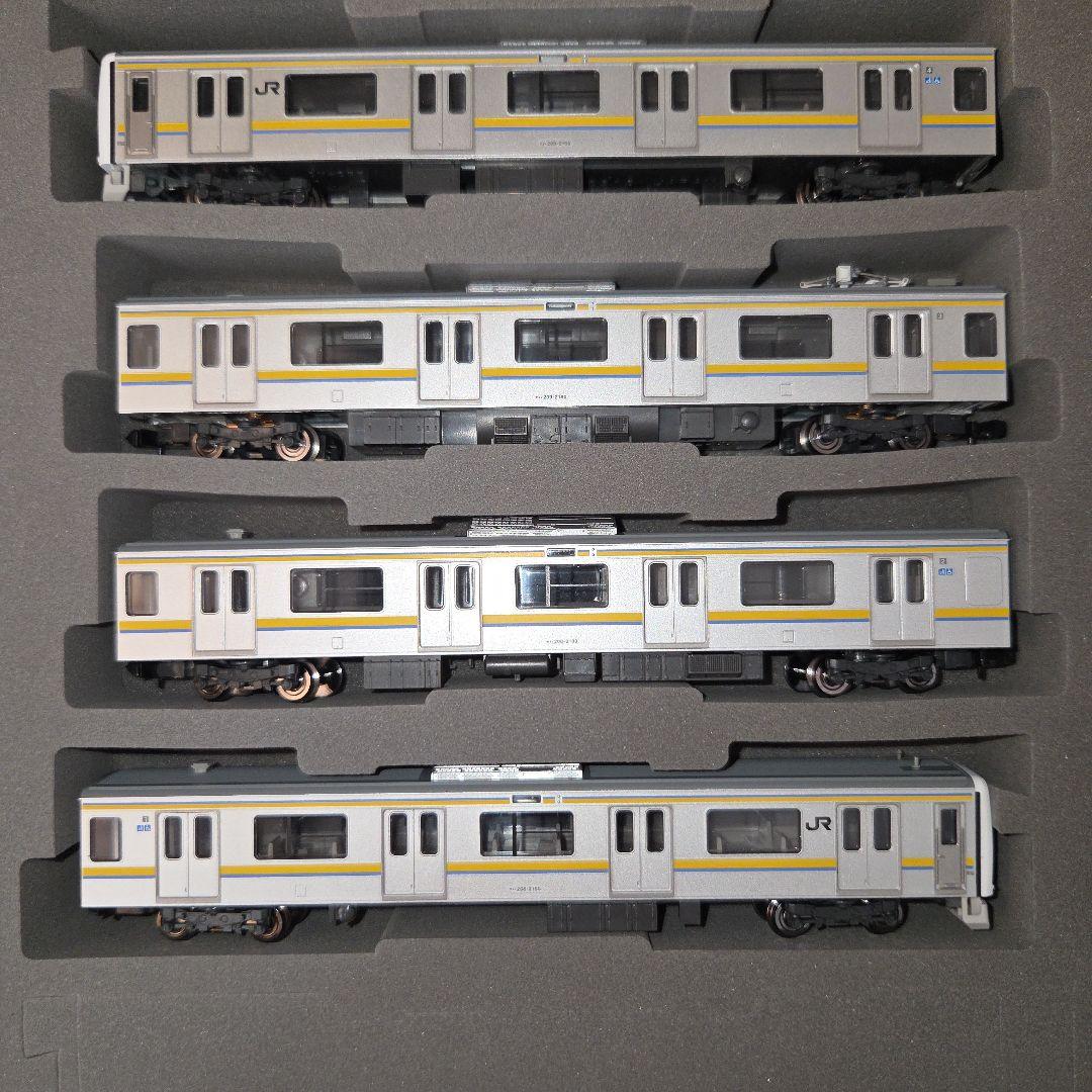 TOMIX JR 209−2100系通勤電車（房総色·4両編成）セット②
