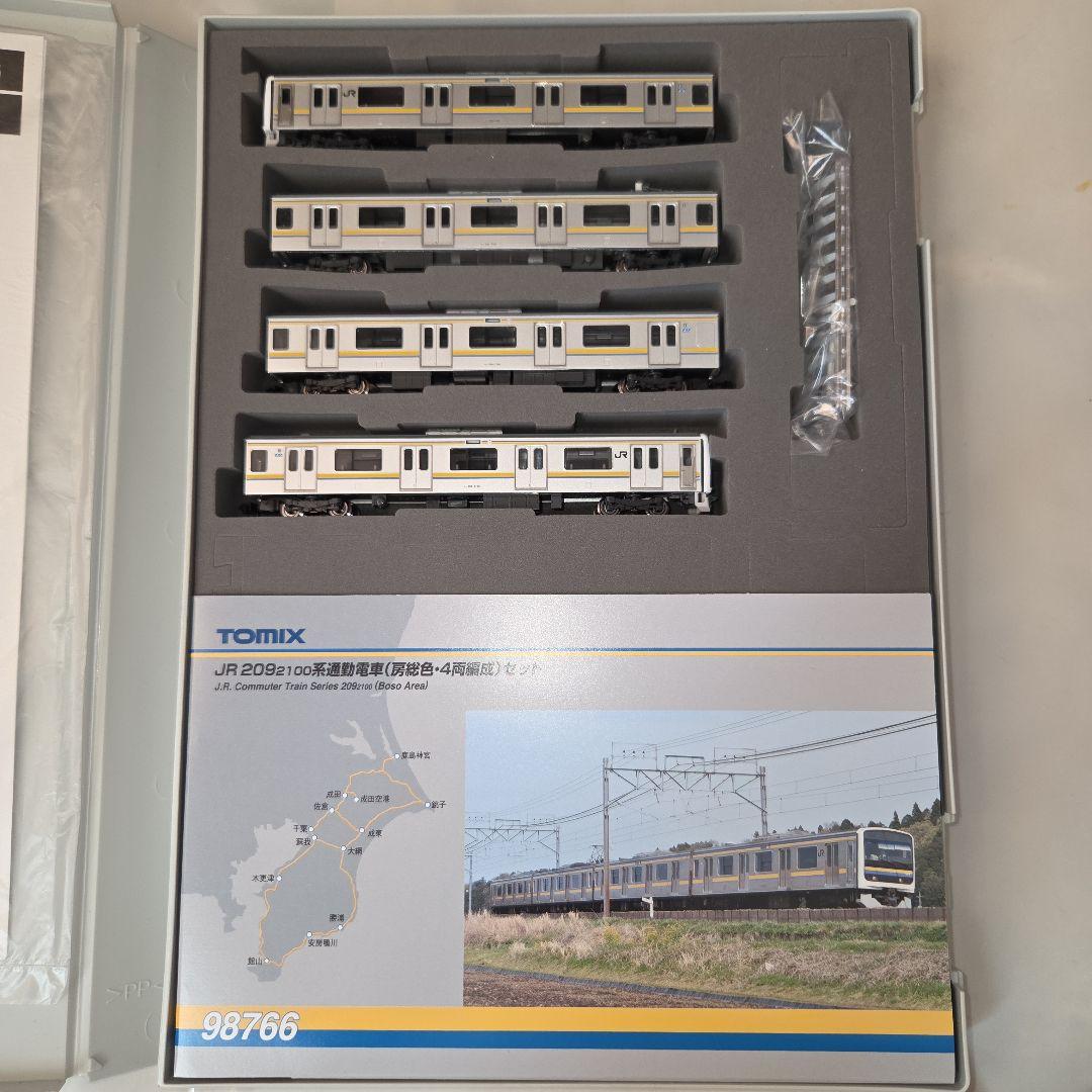 TOMIX JR 209−2100系通勤電車（房総色·4両編成）セット②