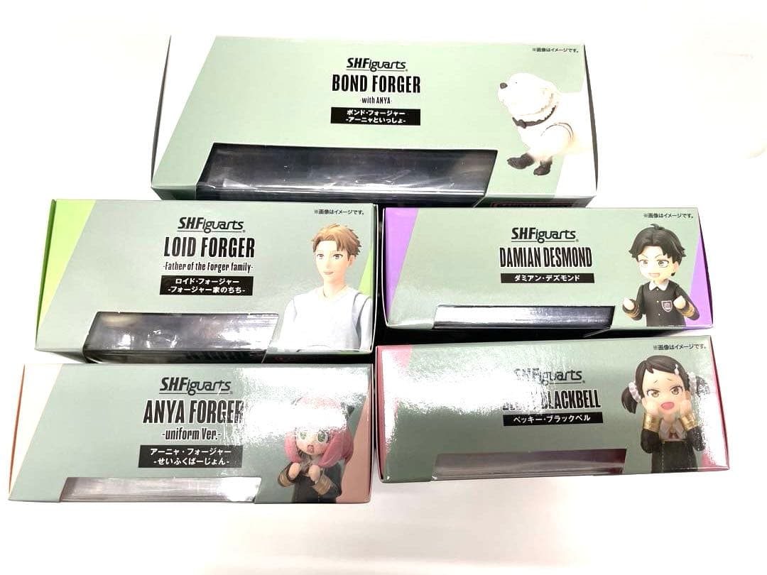 【未開封】SHFiguarts スパイファミリー セット フィギュアーツ