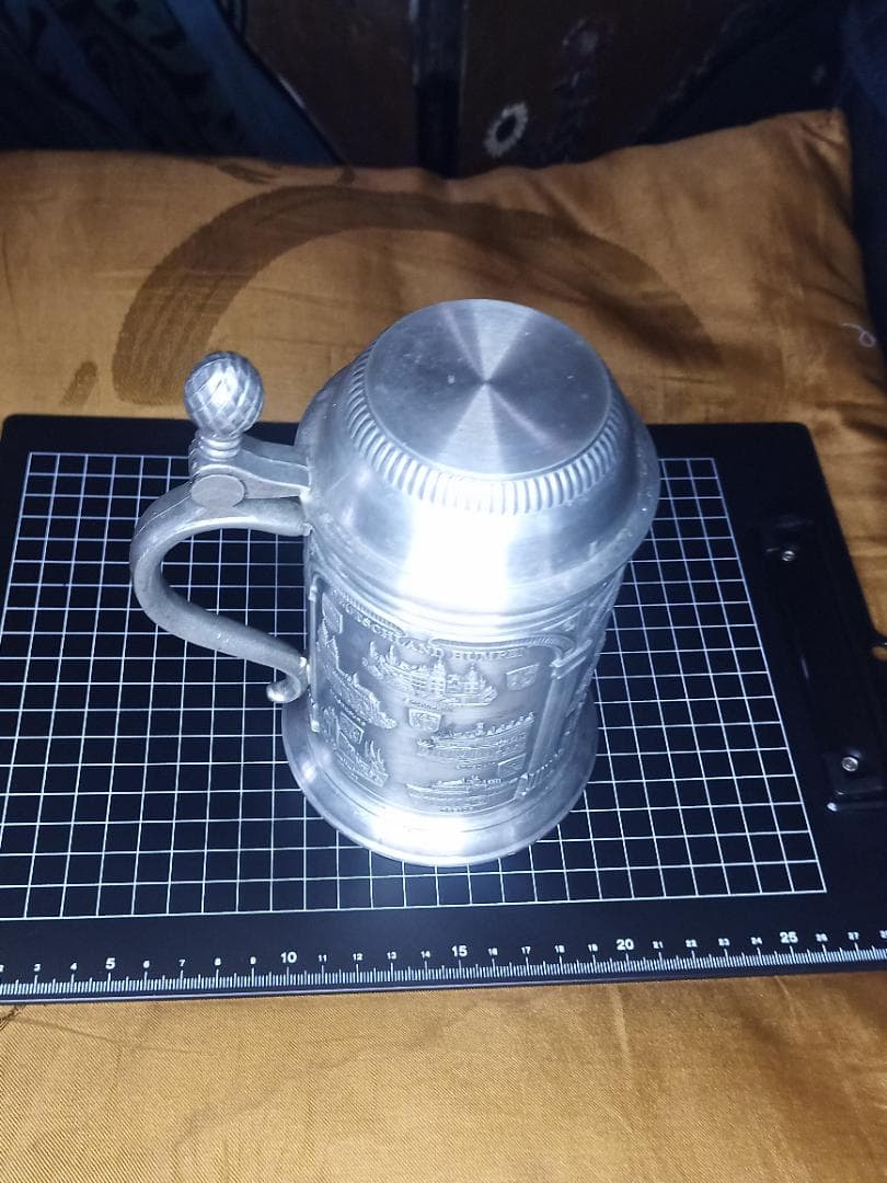 ドイツ製　ZINN BECKER　ピューター　ビアジョッキ